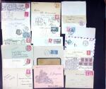1890-1960 Plus de 9000 lettres semi modernes classées