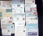 1890-1960 Plus de 9000 lettres semi modernes classées