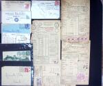 1890-1960 Plus de 9000 lettres semi modernes classées