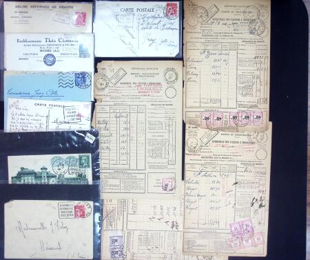 1890-1960 Plus de 9000 lettres semi modernes classées