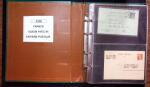 1888-1980 Plus de 1700 entiers postaux neufs et oblitérés
