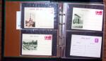 1888-1980 Plus de 1700 entiers postaux neufs et oblitérés