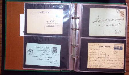 1888-1980 Plus de 1700 entiers postaux neufs et oblitérés
