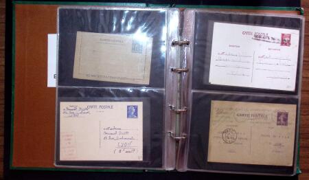 1888-1980 Plus de 1700 entiers postaux neufs et oblitérés