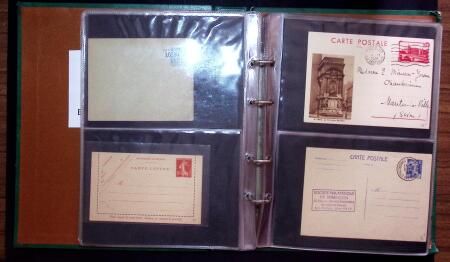 1888-1980 Plus de 1700 entiers postaux neufs et oblitérés