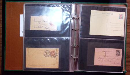 1888-1980 Plus de 1700 entiers postaux neufs et oblitérés