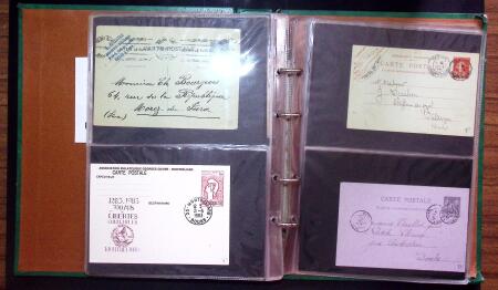 1888-1980 Plus de 1700 entiers postaux neufs et oblitérés