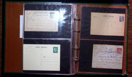 1888-1980 Plus de 1700 entiers postaux neufs et oblitérés