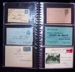 1888-1980 Plus de 1700 entiers postaux neufs et oblitérés