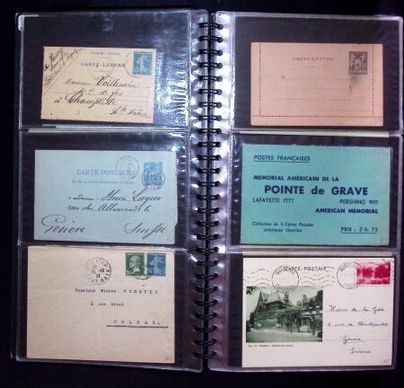 1888-1980 Plus de 1700 entiers postaux neufs et oblitérés