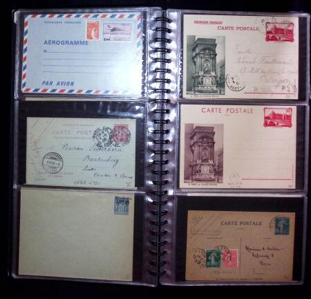 1888-1980 Plus de 1700 entiers postaux neufs et oblitérés