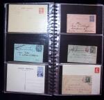 1888-1980 Plus de 1700 entiers postaux neufs et oblitérés