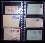 1888-1980 Plus de 1700 entiers postaux neufs et oblitérés