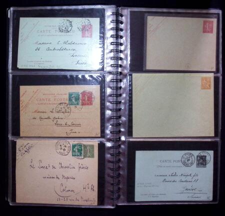 1888-1980 Plus de 1700 entiers postaux neufs et oblitérés