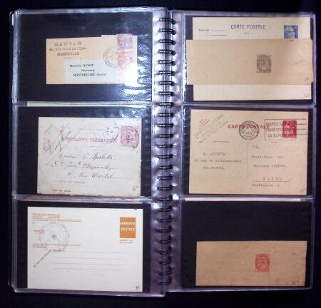 1888-1980 Plus de 1700 entiers postaux neufs et oblitérés
