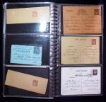 1888-1980 Plus de 1700 entiers postaux neufs et oblitérés
