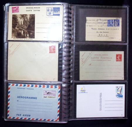 1888-1980 Plus de 1700 entiers postaux neufs et oblitérés