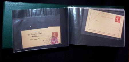 1888-1980 Plus de 1700 entiers postaux neufs et oblitérés
