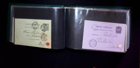 1888-1980 Plus de 1700 entiers postaux neufs et oblitérés