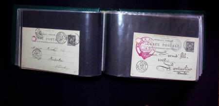 1888-1980 Plus de 1700 entiers postaux neufs et oblitérés
