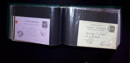1888-1980 Plus de 1700 entiers postaux neufs et oblitérés