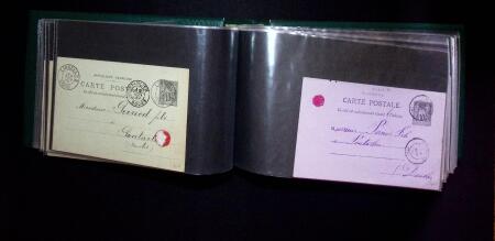 1888-1980 Plus de 1700 entiers postaux neufs et oblitérés