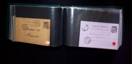 1888-1980 Plus de 1700 entiers postaux neufs et oblitérés