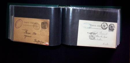 1888-1980 Plus de 1700 entiers postaux neufs et oblitérés