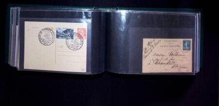 1888-1980 Plus de 1700 entiers postaux neufs et oblitérés