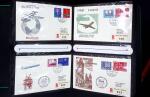 1930-1980 Plus de 750 1er vols Swissair beaucoup de