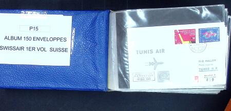 1930-1980 Plus de 750 1er vols Swissair beaucoup de