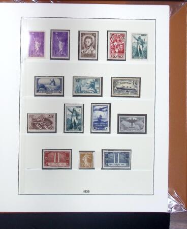 1849-1971 Collection en 3 albums en neufs et en oblitérés