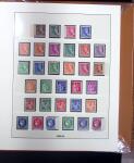 1849-1971 Collection en 3 albums en neufs et en oblitérés