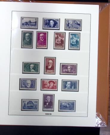 1849-1971 Collection en 3 albums en neufs et en oblitérés