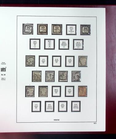 1849-1991 Accumulation de plusieurs collections avec