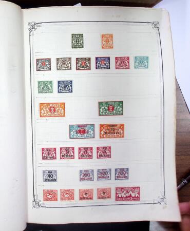 1840-1960 Grosse collection ancienne du monde de A