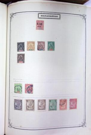 1840-1960 Grosse collection ancienne du monde de A