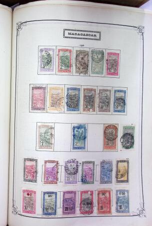 1840-1960 Grosse collection ancienne du monde de A
