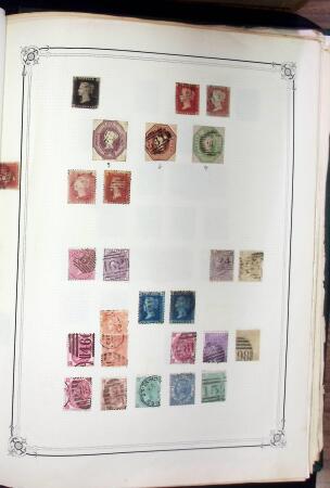 1840-1960 Grosse collection ancienne du monde de A