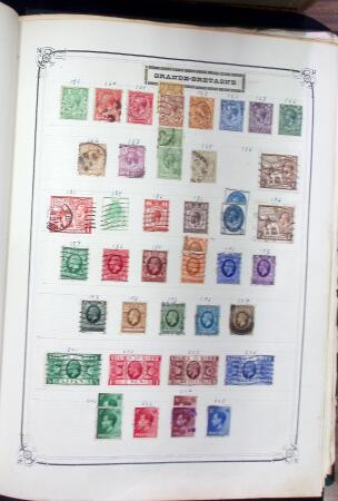 1840-1960 Grosse collection ancienne du monde de A