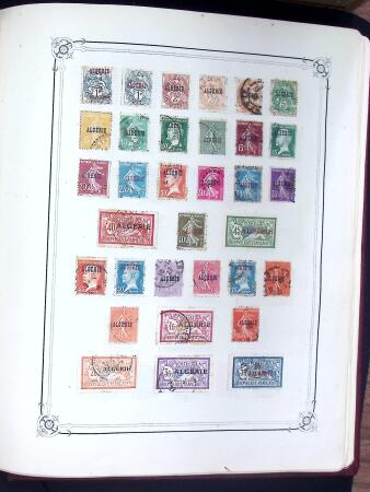 1840-1960 Grosse collection ancienne du monde de A
