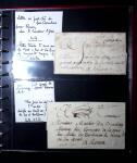 1729-1832 37 lettres de la Manche toutes avec de très