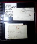 1729-1832 37 lettres de la Manche toutes avec de très