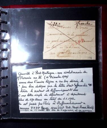 1729-1832 37 lettres de la Manche toutes avec de très