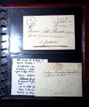 1729-1832 37 lettres de la Manche toutes avec de très