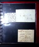 1729-1832 37 lettres de la Manche toutes avec de très