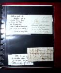 1729-1832 37 lettres de la Manche toutes avec de très