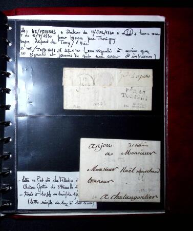 1729-1832 37 lettres de la Manche toutes avec de très