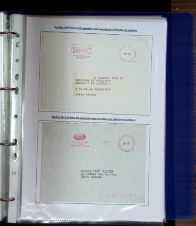 1966-1979 Belle exposition sur le bureau postal PARIS