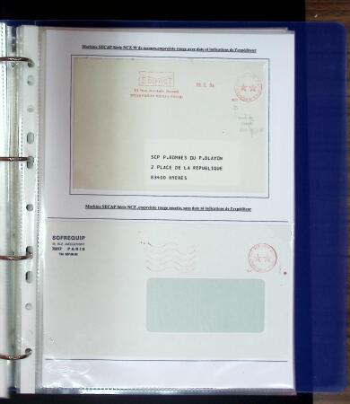 1966-1979 Belle exposition sur le bureau postal PARIS